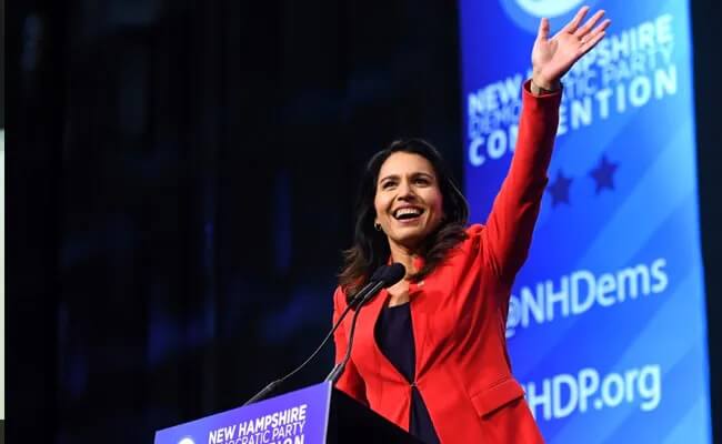 Hindu-American Tulsi compares Biden to Hitler